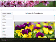 Tablet Screenshot of cuidadodeflores.com